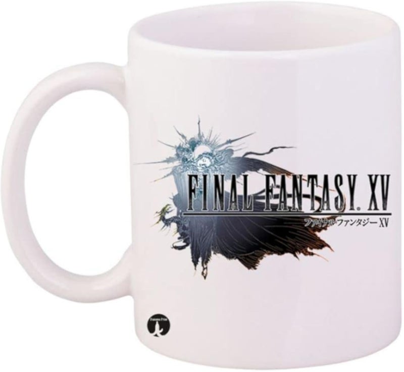 RYN Design/Final Fantasy XV Coffee Mug White Black